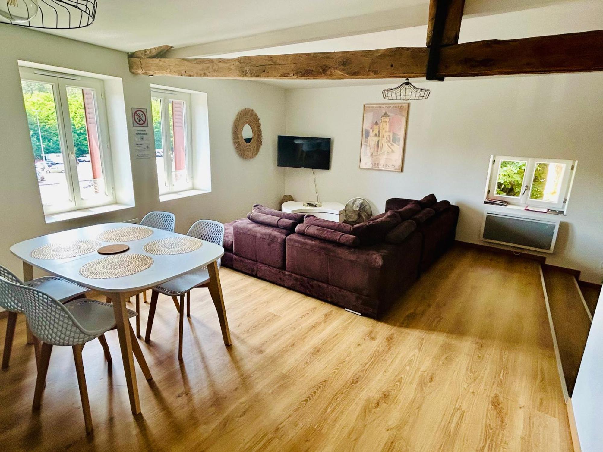 Magnifique Appartement Neuf 70M2 Lumineux Parking Cahors Bagian luar foto